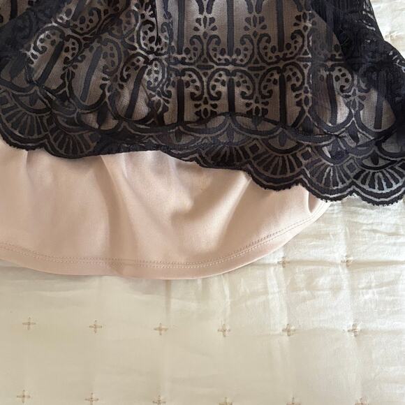 London Times 20's Style Halter Dress with Collar Women's 4 | Black | EUC - Picture 6 of 10